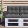 Palettensofa-Kissen Anthrazit 50 x 40 x 12 cm Bild 2