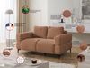 S-Style Möbel 2-Sitzer Sofa Cardea in Bubble-Optik aus weichem Strukturstoff, mit Wellenfederung und hohem Sitzkomfort Bild 3