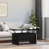 vidaXL Couchtisch Schwarz Eichen-Optik 102 x 50,5 x 46,5 cm 879455 Bild 4
