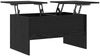 vidaXL Couchtisch Schwarz Eichen-Optik 102 x 50,5 x 46,5 cm 879455 Bild 5