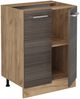 Küchenunterschrank R-Line Edelgrau 60 cm AP Marmor Vicco Bild 5