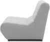Gartenlounge Sessel Boudicca 73x80x102 mit Outdoorbezug in silber Bild 3