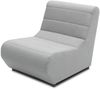 Gartenlounge Sessel Boudicca 73x80x102 mit Outdoorbezug in silber Bild 1
