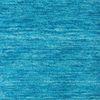Gabbeh Teppich - Softy - Uni 60 x 40 cm - türkis Bild 4