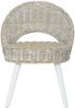 vidaXL Sessel Kubu-Rattan Weiß 285229 Bild 2