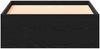 vidaXL Bettrahmen Schwarz Eichen-Optik 90 x 200 cm Holzwerkstoff 3333989 Bild 5