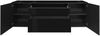 Lowboard Couleur / Colors, Glas, Schwarz, 181 x 63 x 42 cm Bild 3