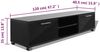 vidaXL TV-Schrank Hochglanz-Schwarz 120x40,5x35 cm 243042 Bild 5