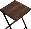 Klapptisch Holz Eisen Bild 4