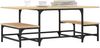 vidaXL Couchtisch Sonoma-Eiche 100x50,5x40 cm Holzwerkstoff 835375 Bild 3