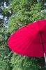 Sonnenschirm ZARBES mit 24 Streben Pink Polyester | Gartenschirm Balkonschirm UV-Schutz Bild 2