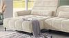 Massivart® Ecksofa Cord 277 cm / Cordsofa LOGAN / Sitztiefenverstellung / Nosagfederung, Kopfteilverstellung · Rücken echt bezogen · 2 Nierenkissen Bild 4