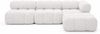 Kaiser Möbel Ecksofa L-form, Wohnlandschaft für Wohnzimmer, Bouclé-Stoff Abriamo, Selia, Ecksofa, Modernes L-Design,Weiche, abgerundete Formen,Trendiger Bouclé-Stoff Bild 2