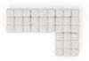 Kaiser Möbel Ecksofa L-form, Wohnlandschaft für Wohnzimmer, Bouclé-Stoff Abriamo, Selia, Ecksofa, Modernes L-Design,Weiche, abgerundete Formen,Trendiger Bouclé-Stoff Bild 4
