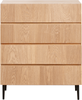 Kommode mit 4 Schubladen BLYTHE Naturfarbene Esche Bild 5