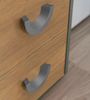 XL Küchenhängeschrank Rimini 60x96cm 2-türig matt Farbe: RAL 9003 signalweiß matt / lava RI-W4/60 Bild 5