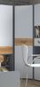 XL Küchenhängeschrank Rimini 60x96cm 2-türig matt Farbe: RAL 9003 signalweiß matt / lava RI-W4/60 Bild 2