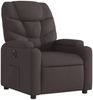 vidaXL Relaxsessel Elektrisch Dunkelbraun Stoff 3204577 Bild 3