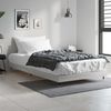 vidaXL Bettgestell Grau Sonoma 90x200 cm Holzwerkstoff 832171 Bild 3
