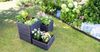 Garantia Hochbeet Ergo Quadro M 60 x 80 x 25 cm Kräuterbeet Blumenbeet Beet Bild 2