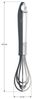 Kochblume Schneebesen klein 22 cm taupe Bild 4