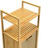 CASARIA® Wäschekorb, Bambus natur, 30 x 40 x 95 cm Bild 3