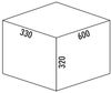 Wesco Abfallsammelsystem Pullboy Soft Fusion 320 K/600-2, anthrazit, 16 (2x8) Liter für 60 cm Schrank Bild 3