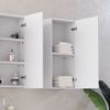 Badschrank Fredd Weiß Hochglanz 36.4 x 77 cm Vicco Bild 5