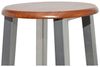 vidaXL Barhocker 2 Stk. Metall mit MDF-Sitz 60562 Bild 3