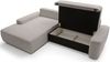 Selsey 'Baleo' Ecksofa mit Schlaffunktion, Chenille-Bezug, Greige, linksseitig, 82 x 264 x 162 cm Bild 3