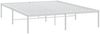vidaXL Bettgestell Metall Weiß 160x200 cm 350916 Bild 3