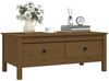 Couchtisch, Sofatisch Honigbraun 100x50x40 cm Massivholz Kiefer Bild 4