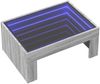 vidaXL Couchtisch mit Infinity-LED Grau Sonoma 70x50x30 cm 847614 Bild 3