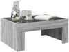 vidaXL Couchtisch mit Infinity-LED Grau Sonoma 70x50x30 cm 847614 Bild 5