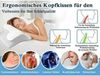 Orthopädisches Memory Foam Nackenkissen 62x41x13cm - Ergonomisches Bild 5