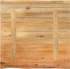 vidaXL Tischplatte mit Baumkante 80x80x3,8 cm Massivholz Mango 370746 Bild 5
