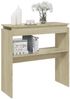 vidaXL Konsolentisch Sonoma-Eiche 80x30x80 cm Holzwerkstoff 808317 Bild 5