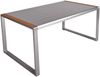 Garden Pleasure 'Ava' Gartentisch, rechteckig, Aluminium grau, 160 x 74 x 90 cm Bild 3