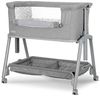 Lorelli Beistellbett Layla 2 in 1 Moskitonetz, Matratze, faltbar, Räder, Korb grau Bild 4