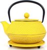 ECHTWERK Geschirr-Set Teeservice im Vintage-Design (4-tlg), Gusseisen, Teekanne 0,8L, Sieb abnehmbar, Teebereiter, Untersetzer + 2 Teetassen Bild 5