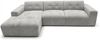 AX LIVING Couch in L Form Corlu Sofa Grau für Wohnzimmer 310 cm L Bild 3