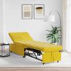 vidaXL Schlafsofa Gelb 194 x 67 x 82 cm Samt 42008601 Bild 3