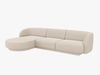 Micadoni Ecksofa Miley 4-Sitzer Links Boucle Baloo Beige Bild 2