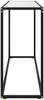 Konsolentisch, Beistelltisch, Konsole Weiß 120x35x75 cm Hartglas Bild 3