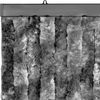 Moritz Flauschvorhang aus Chenille 100 x 200 cm anthrazit Türvorhang als Fliegenschutz Insektenschutz für Camping Wohnwagen Bild 3