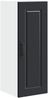 vidaXL Wandschrank PORTO Schwarz 30 x 31 x 80 cm Holzwerkstoff 885357 Bild 2