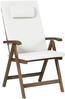 Bistro Set AMANTEA PREMIUM Akazienholz Cremeweiß Bild 4