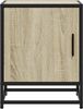 vidaXL Nachttische 2 Stk. Sonoma-Eiche 40x31x50cm Holzwerkstoff Metall 848712 Bild 5
