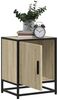 vidaXL Nachttische 2 Stk. Sonoma-Eiche 40x31x50cm Holzwerkstoff Metall 848712 Bild 4