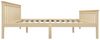 vidaXL Massivholzbett Helles Holz Kiefernholz 160x200 cm 283224 Bild 4